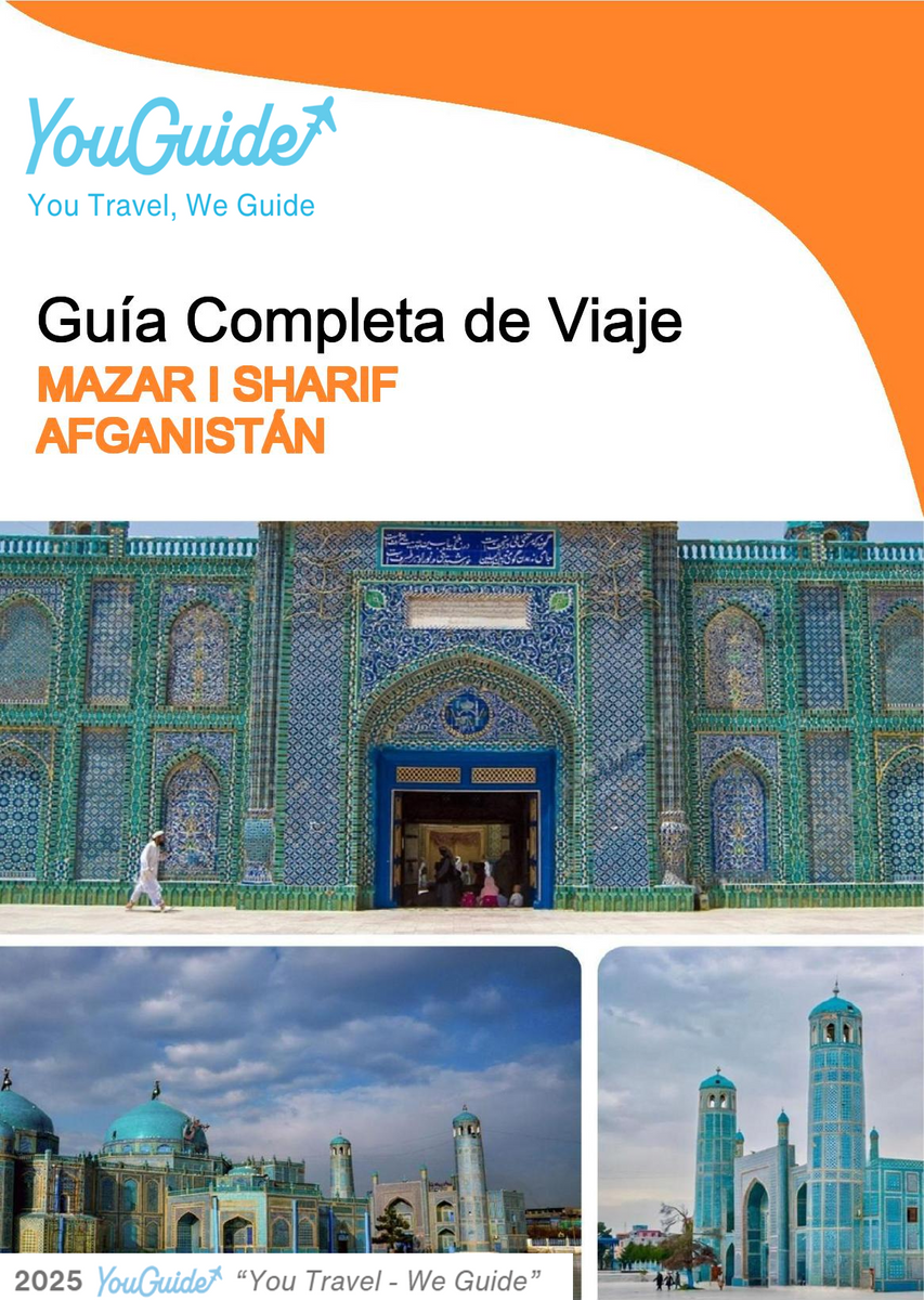 The city guide for Mazar i Sharif (Afghanistan)
