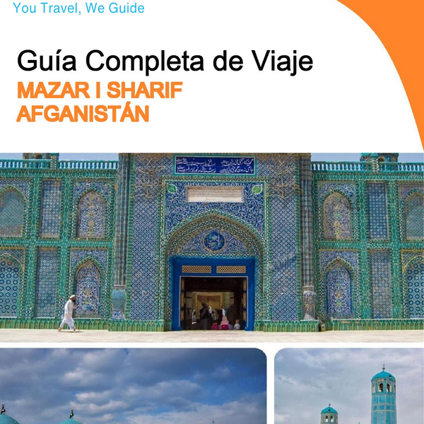 The city guide for Mazar i Sharif (Afghanistan)