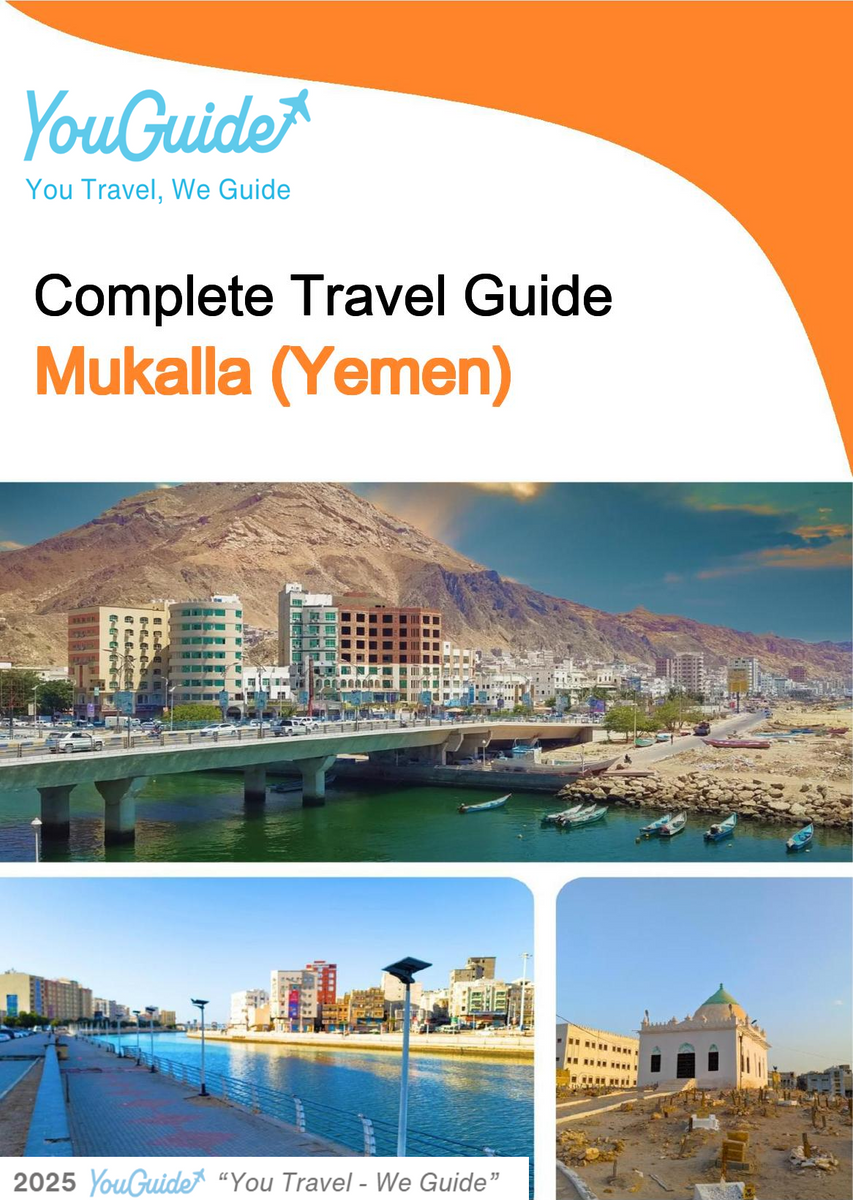 The city guide for Mukalla (Yemen)