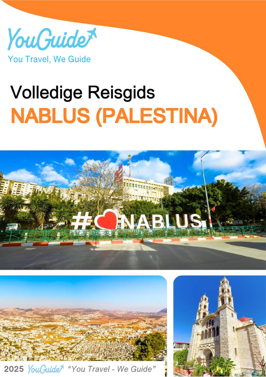 The city guide for Nablus (Palestine)