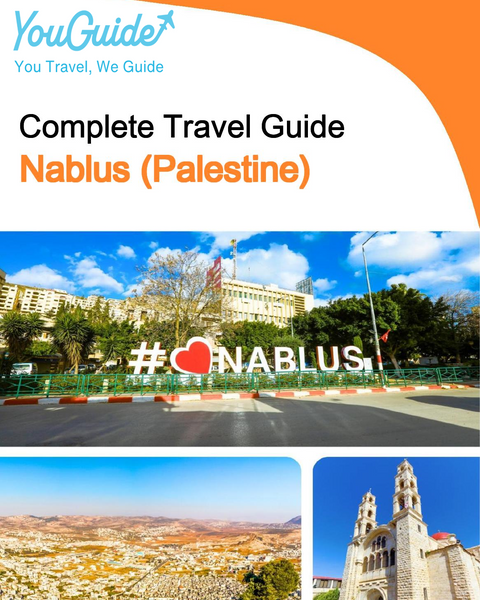 The city guide for Nablus (Palestine)