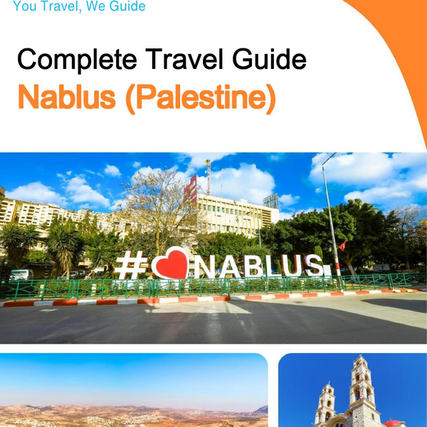 The city guide for Nablus (Palestine)