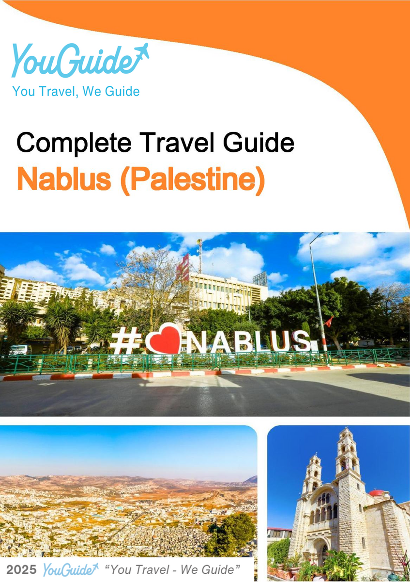 The city guide for Nablus (Palestine)