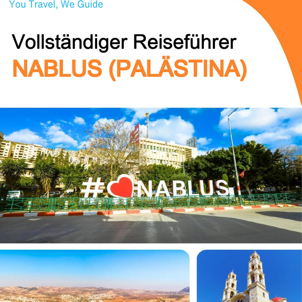 The city guide for Nablus (Palestine)