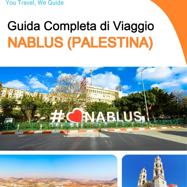 The city guide for Nablus (Palestine)
