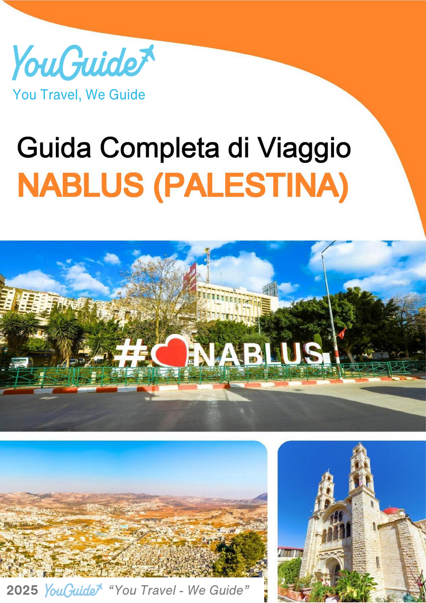 The city guide for Nablus (Palestine)