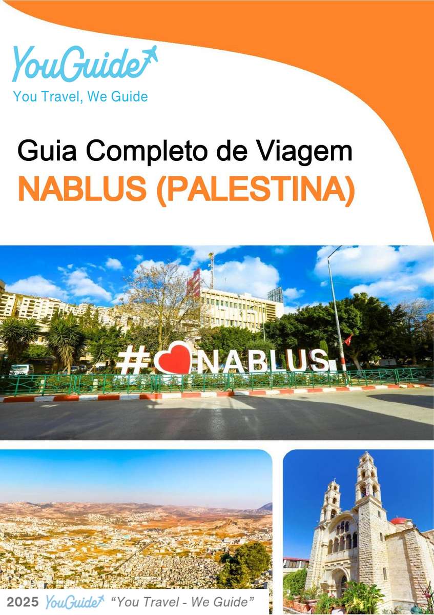 The city guide for Nablus (Palestine)