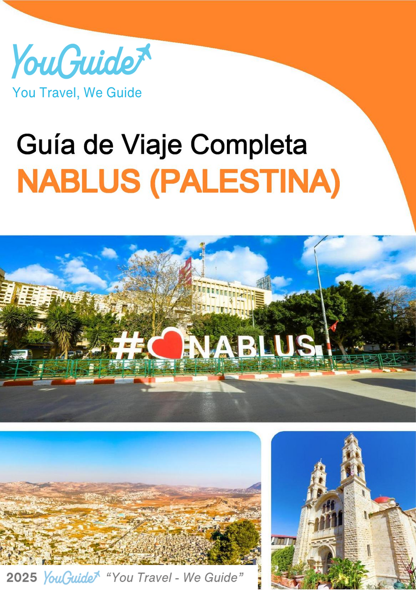 The city guide for Nablus (Palestine)