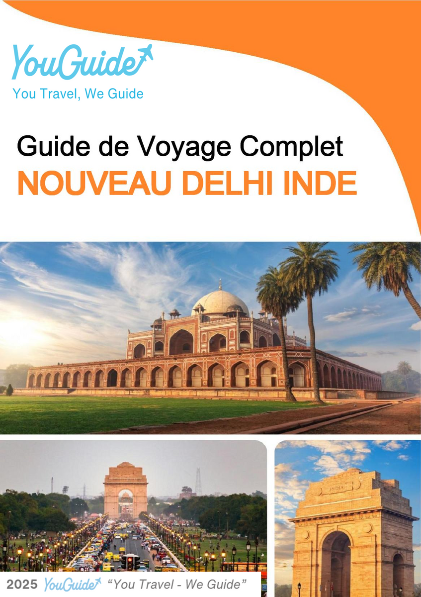 The city guide for New Delhi (India)