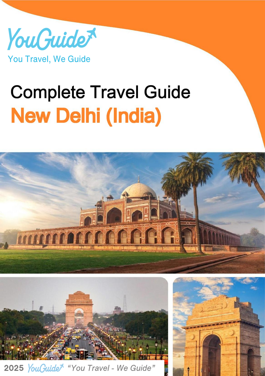 The city guide for New Delhi (India)