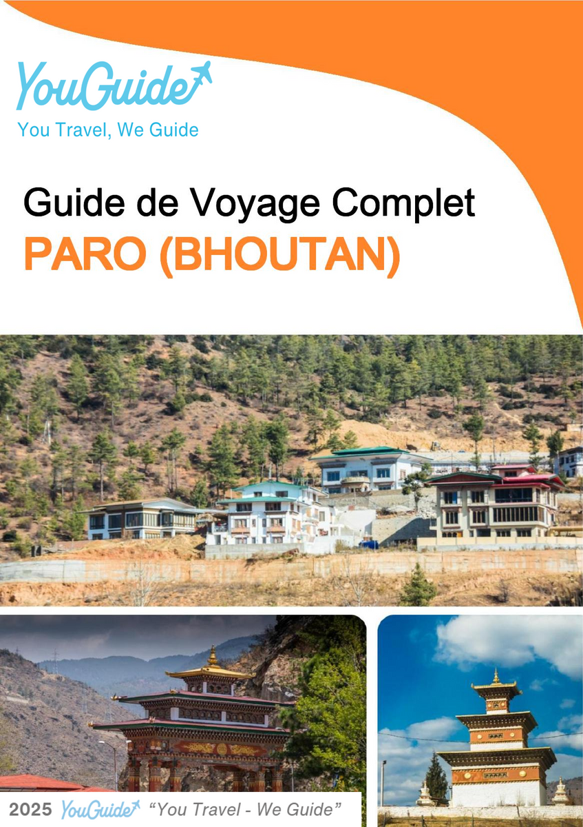 The city guide for Paro (Bhutan)