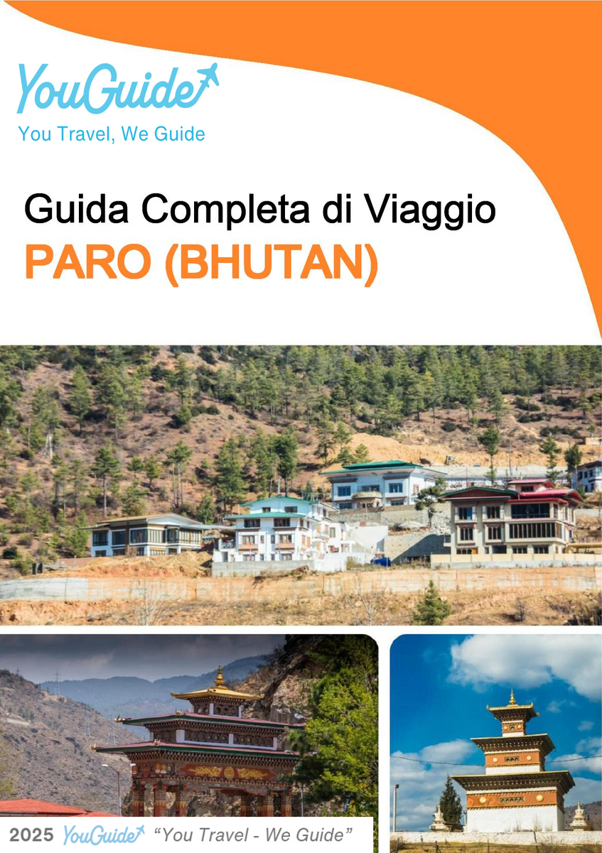 The city guide for Paro (Bhutan)