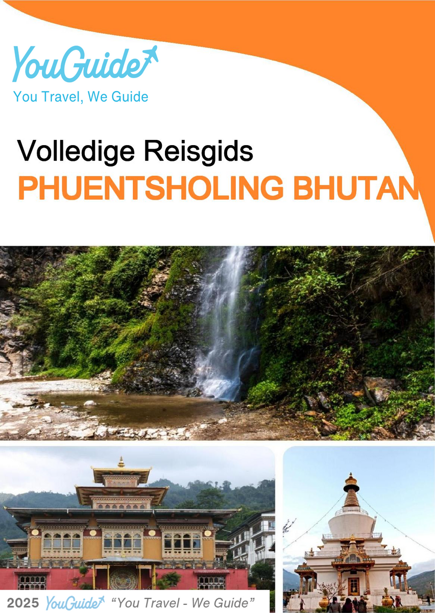 The city guide for Phuentsholing (Bhutan)