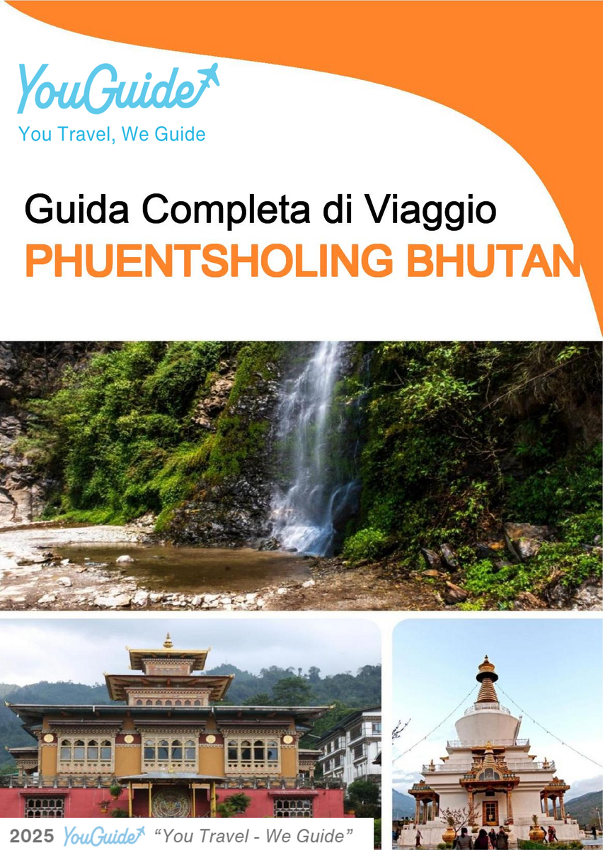 The city guide for Phuentsholing (Bhutan)