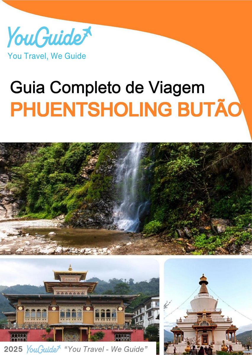 The city guide for Phuentsholing (Bhutan)