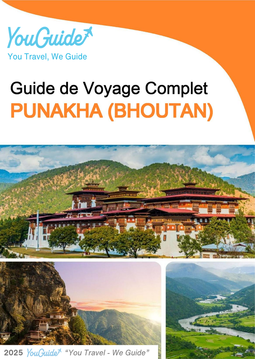 The city guide for Punakha (Bhutan)