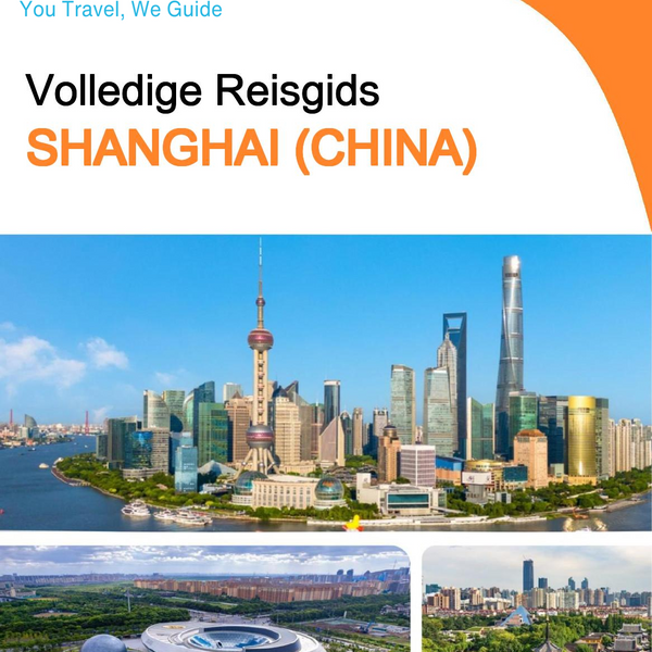 The city guide for Shanghai (China)