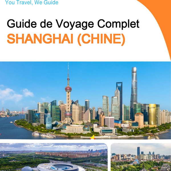 The city guide for Shanghai (China)