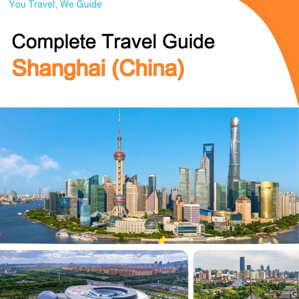 The city guide for Shanghai (China)