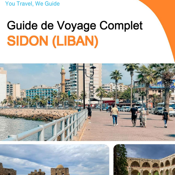 The city guide for Sidon (Lebanon)