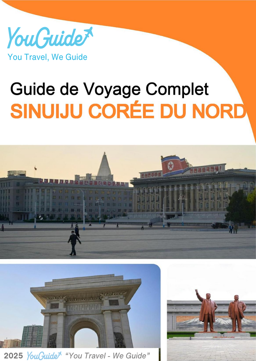 The city guide for Sinuiju (North Korea)