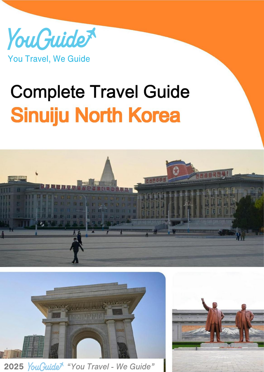 The city guide for Sinuiju (North Korea)