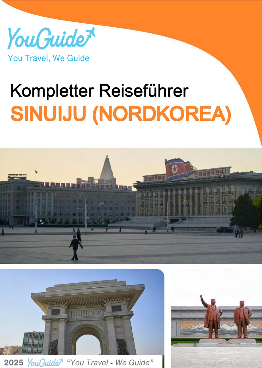 The city guide for Sinuiju (North Korea)