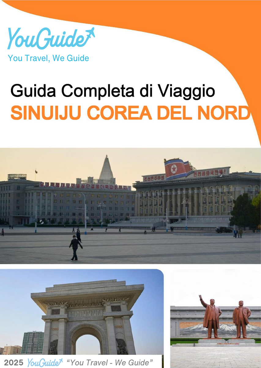 The city guide for Sinuiju (North Korea)