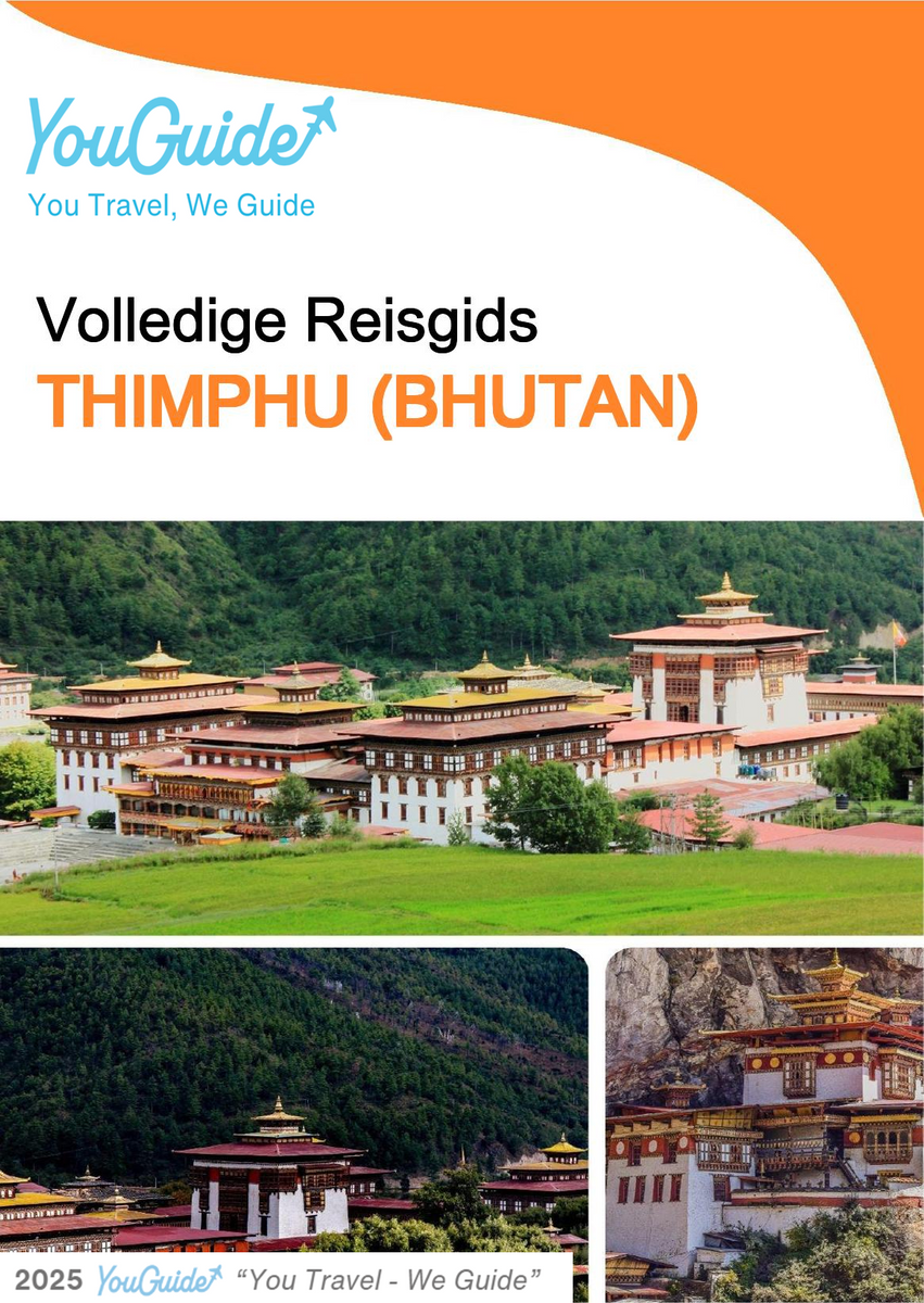 The city guide for Thimphu (Bhutan)