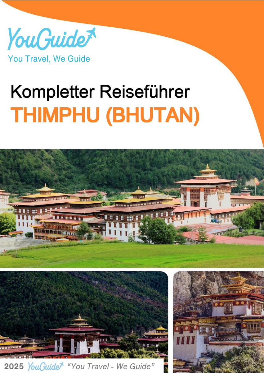The city guide for Thimphu (Bhutan)