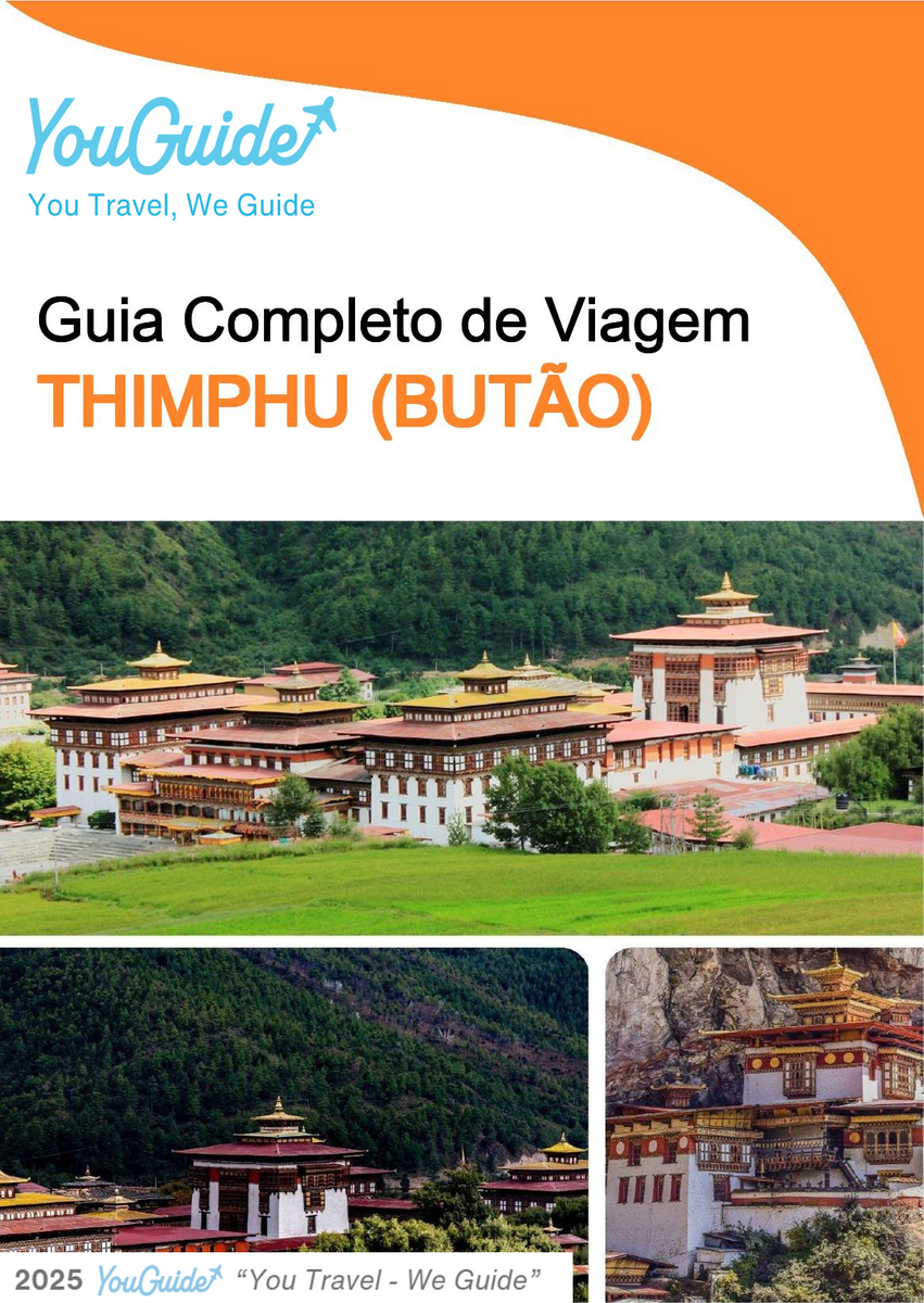The city guide for Thimphu (Bhutan)