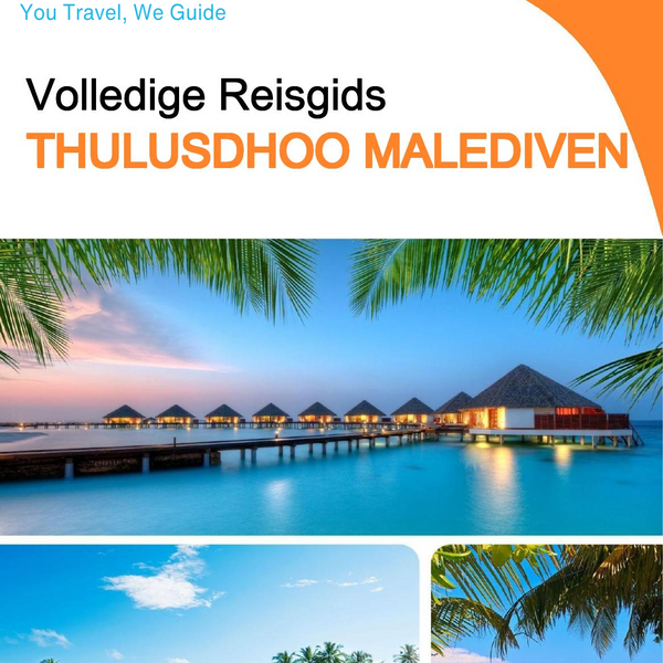 The city guide for Thulusdhoo (Maldives)