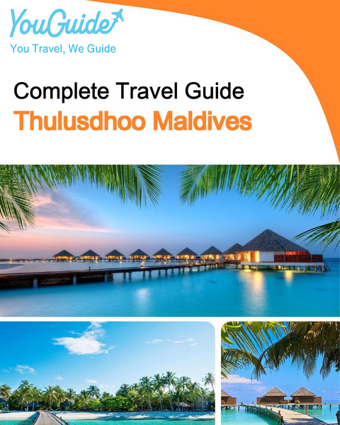 The city guide for Thulusdhoo (Maldives)
