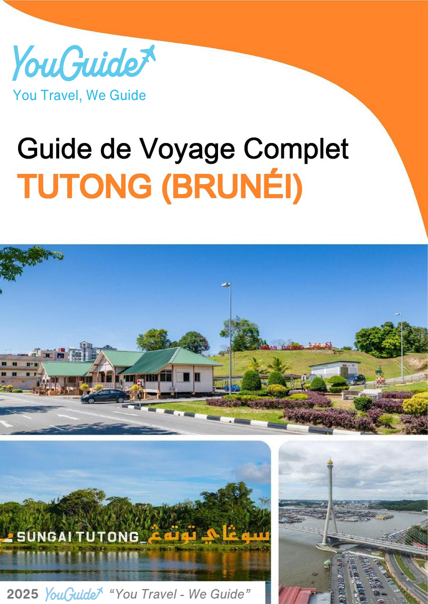 The city guide for Tutong (Brunei)