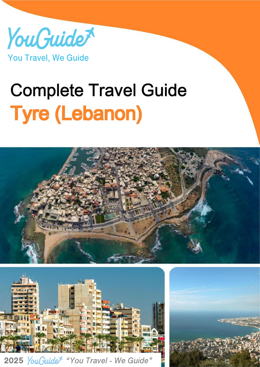 The city guide for Tyre (Lebanon)