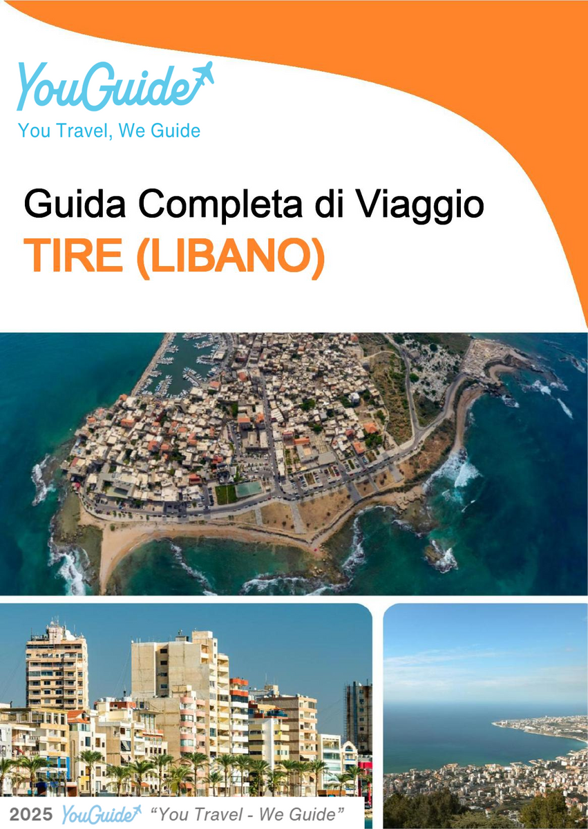 The city guide for Tyre (Lebanon)