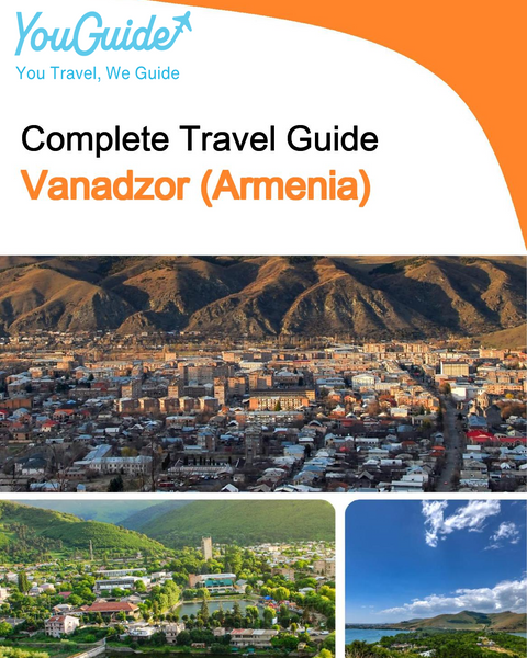 The city guide for Vanadzor (Armenia)