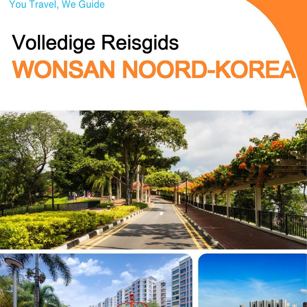 The city guide for Wonsan (North Korea)
