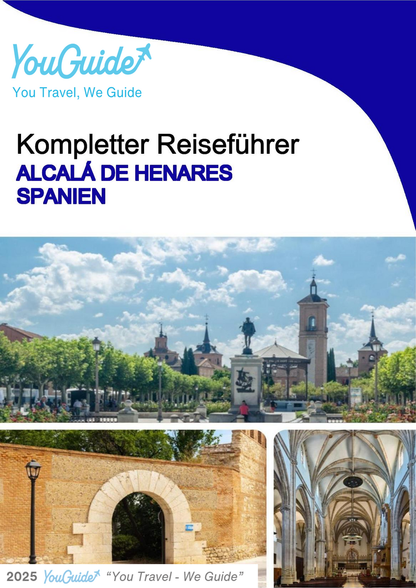 The city trip guide for Alcalá de Henares (Spain)