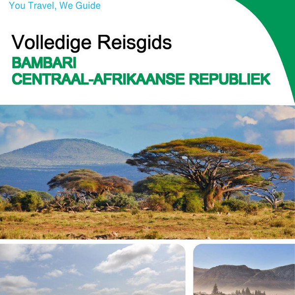 The city trip guide for Bambari (Central African Republic)