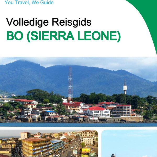 The city trip guide for Bo (Sierra Leone)
