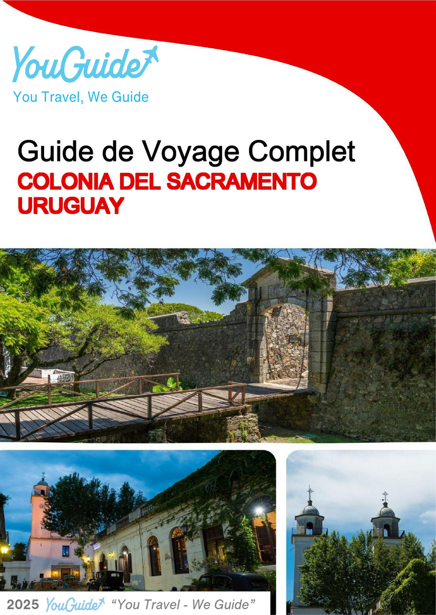 The city trip guide for Colonia del Sacramento (Uruguay)