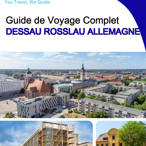 The city trip guide for Dessau Roßlau (Germany)