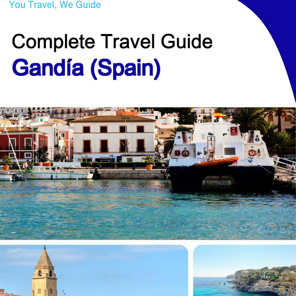 The city trip guide for Gandía (Spain)