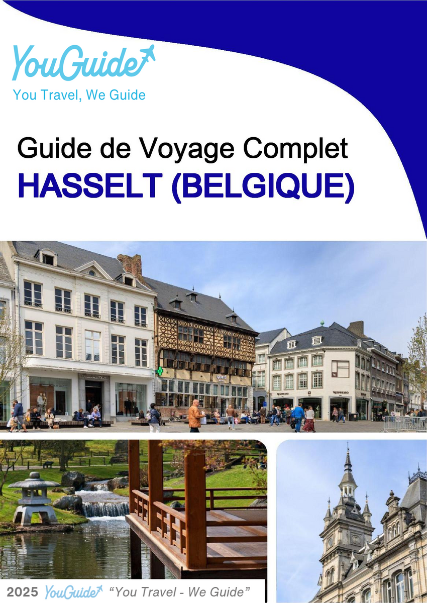 The city trip guide for Hasselt (Belgium)