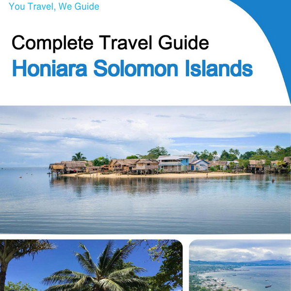 The city trip guide for Honiara (Solomon Islands)