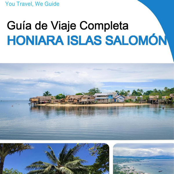 The city trip guide for Honiara (Solomon Islands)