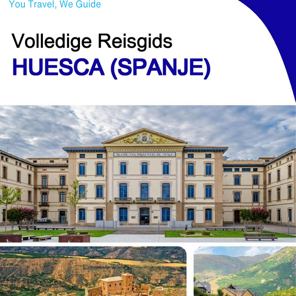 The city trip guide for Huesca (Spain)