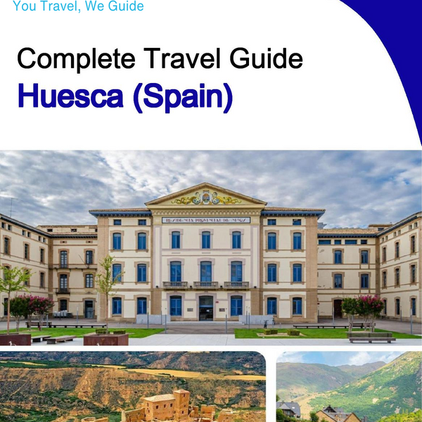 The city trip guide for Huesca (Spain)