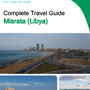 The city trip guide for Misrata (Libya)